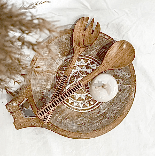 Wooden Salad Servers