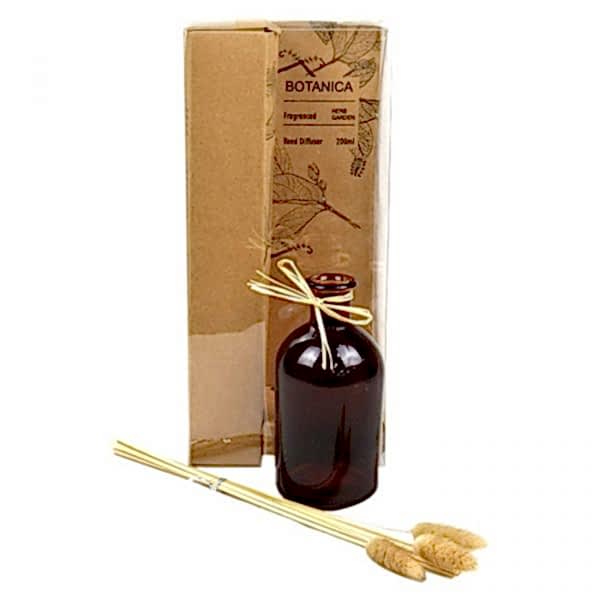 Diffuser  | Amber Glass | Botanica | 6x12cm [390g]