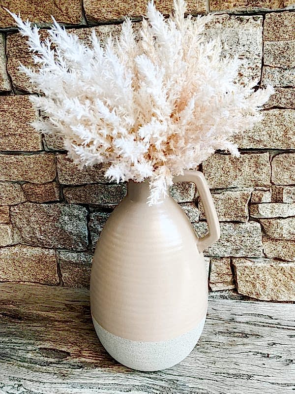 Ceramic Vase | Vessel | Nude Pink - [19cmD x 28.5cmH]