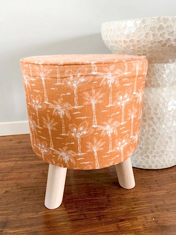 Rusty Palm Foot Stool | Home Decor | Furniture |